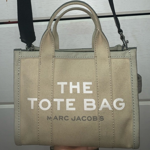 SOLD‼️‼️DO NOT BUY-Marc Jacobs The ColorBlock mini tote bag (beige) - Picture 3 of 5